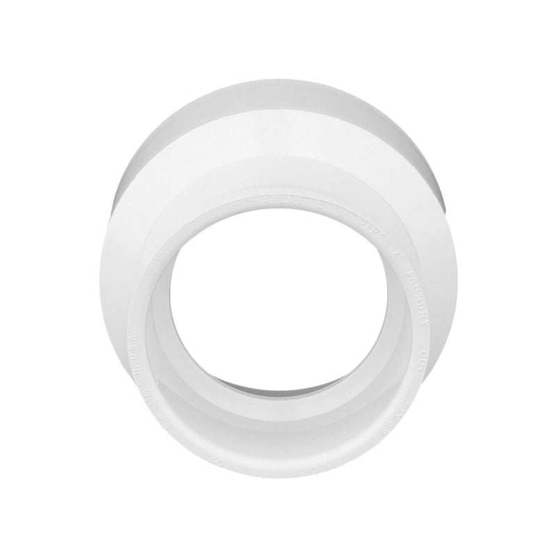 Charlotte Pipe أنبوب تشارلوت 3 × 4 DWV مخفض زيادة الأنابيب DWV (الصرف والنفايات والتهوية) (قطعة واحدة) - Image 2